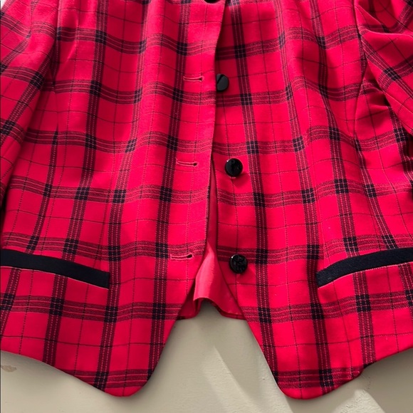 Vintage Pendleton Blazer Jacket Women’s 8 Virgin Wool USA Made Holiday Christmas - Picture 9 of 9